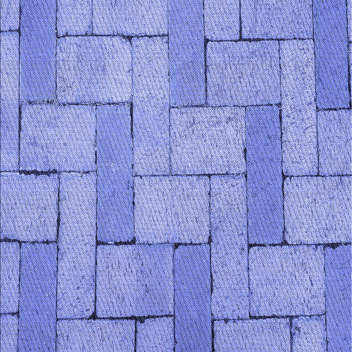 Patterned Sky Blue Rug, pat618blu