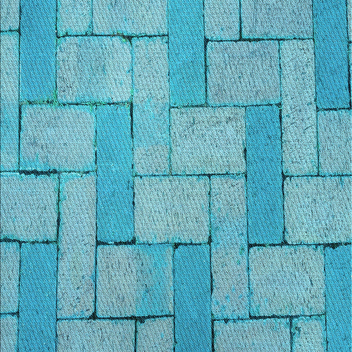 Patterned Blue Ivy Blue Rug, pat618lblu