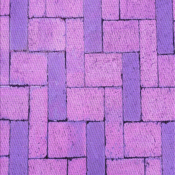 Machine Washable Transitional Violet Purple Rug, wshpat618pur