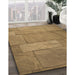 Machine Washable Transitional Light Brown Rug in a Family Room, wshpat619brn