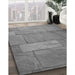 Machine Washable Transitional Gray Rug in a Family Room, wshpat619gry