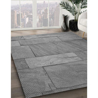 Patterned Gray Rug, pat619gry