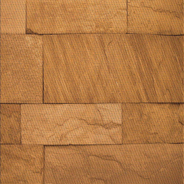 Patterned Mahogany Brown Rug, pat619org