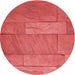 Square Patterned Red Rug, pat619rd