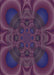 Machine Washable Transitional Dark Purple Rug, wshpat62pur