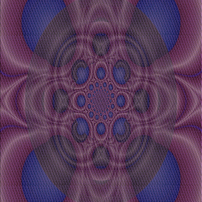 Machine Washable Transitional Dark Purple Rug, wshpat62pur