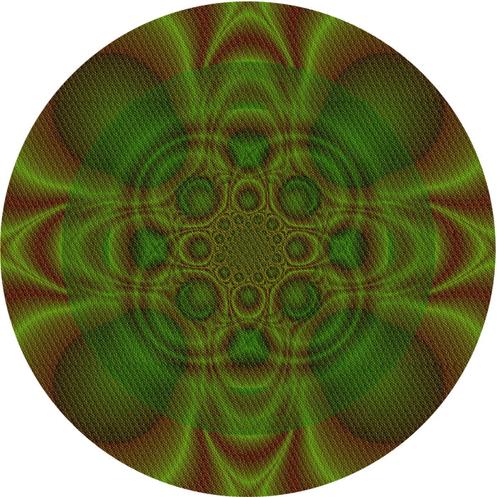 Square Patterned Bakers Brown Rug, pat62yw