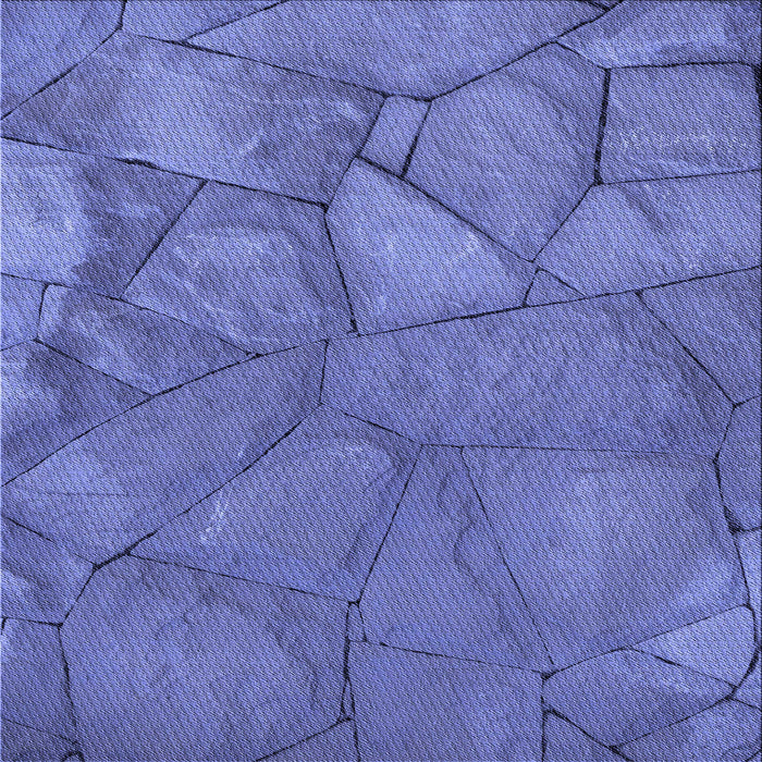 Round Patterned Sky Blue Rug, pat620blu