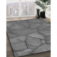 Patterned Gray Rug, pat620gry