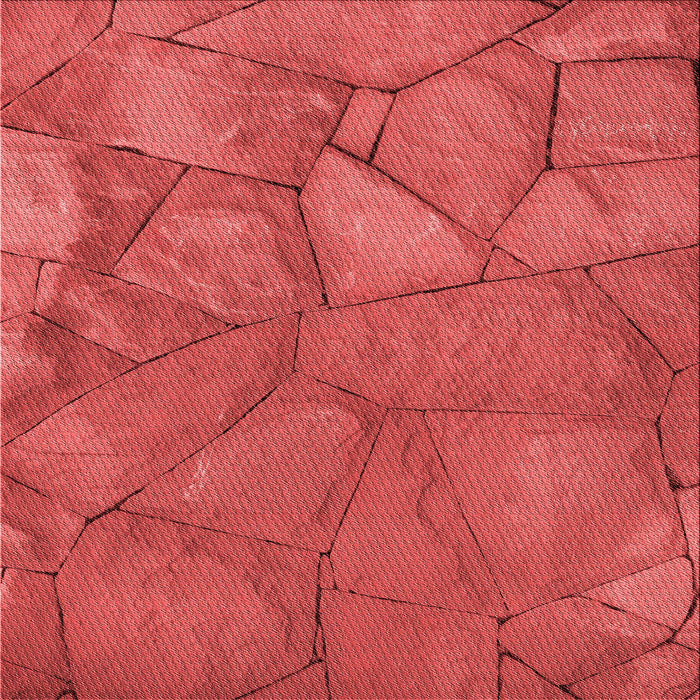 Round Patterned Red Rug, pat620rd