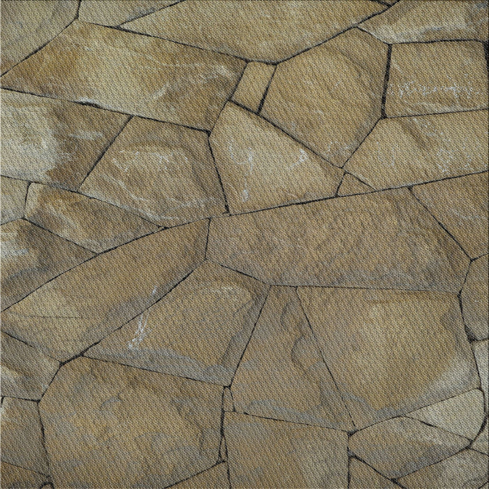 Square Patterned Dark Brown Novelty Rug, pat620