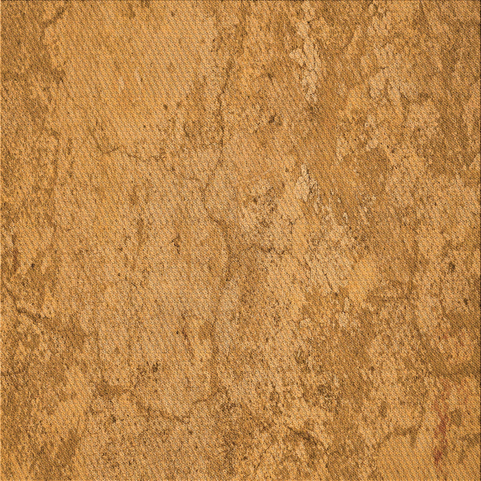 Round Patterned Dark Orange Rug, pat621org