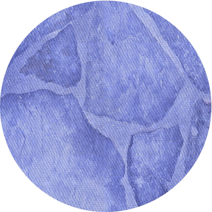 Square Patterned Denim Blue Rug, pat622blu