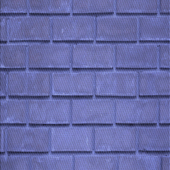 Machine Washable Transitional Light Slate Blue Rug, wshpat623blu