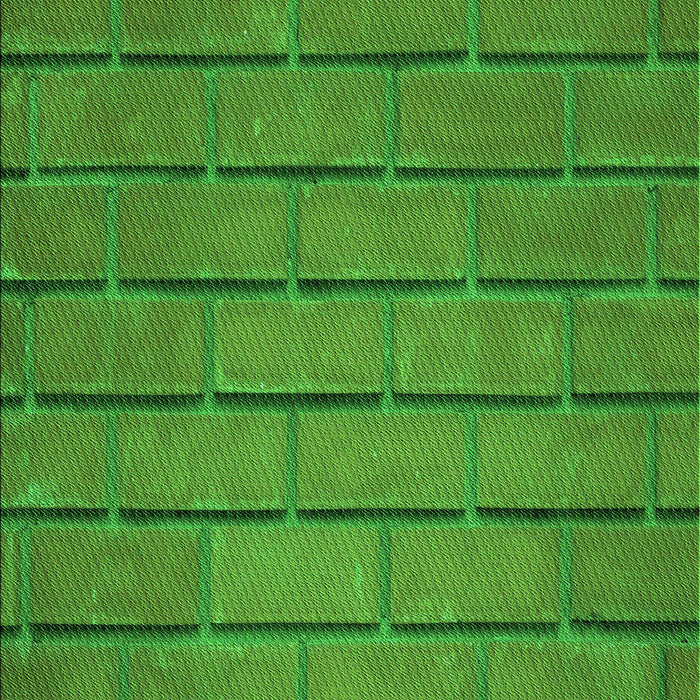 Patterned Green Rug, pat623grn