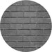 Square Patterned Gray Rug, pat623gry