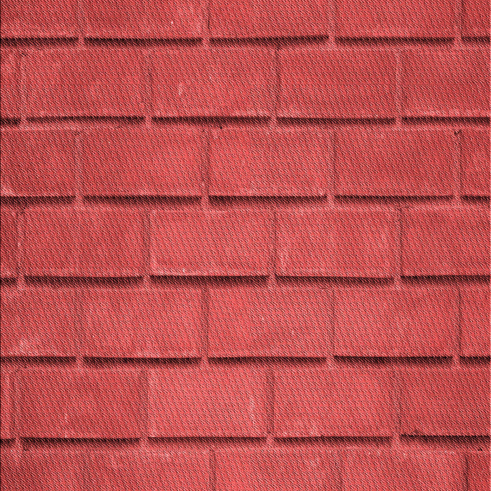 Patterned Red Rug, pat623rd