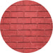 Square Patterned Red Rug, pat623rd