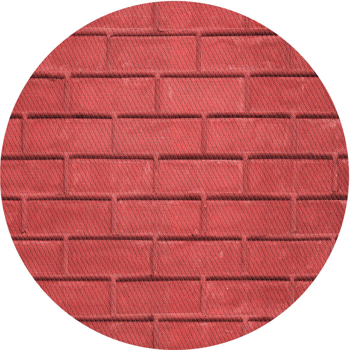 Square Machine Washable Transitional Red Rug in a Living Room, wshpat623rd