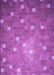 Patterned Bright Neon Pink Purple Rug, pat624pur