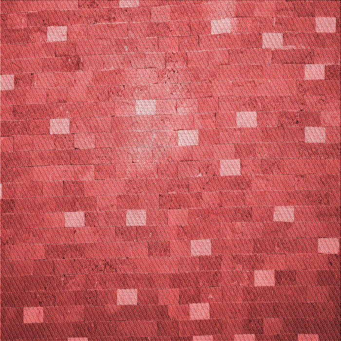 Round Patterned Red Rug, pat624rd