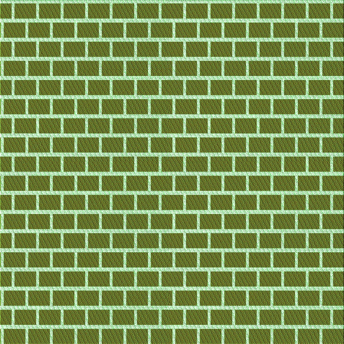 Round Patterned Seaweed Green Rug, pat625grn