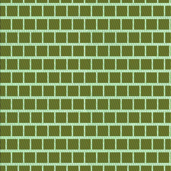 Patterned Seaweed Green Rug, pat625grn