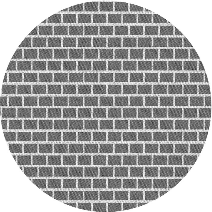 Square Machine Washable Transitional Cloud Gray Rug in a Living Room, wshpat625gry