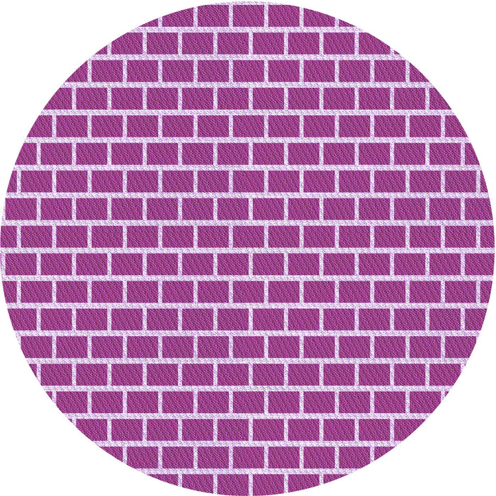 Square Patterned Violet Purple Rug, pat625pur