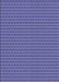 Patterned Deep Periwinkle Purple Rug, pat626blu