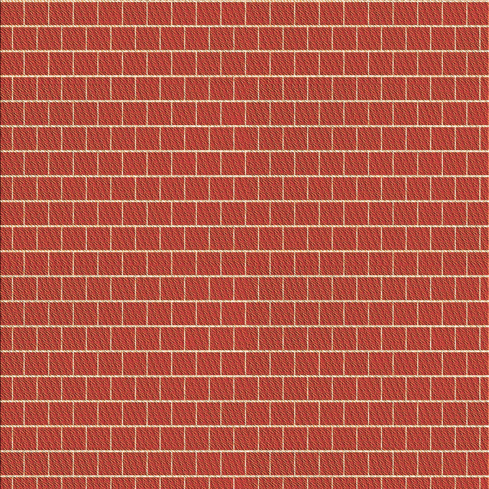 Patterned Bright Orange Rug, pat626org