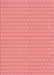 Patterned Light Coral Pink Rug, pat627rd