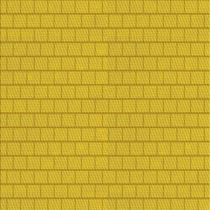 Patterned Orange Gold Rug, pat627yw