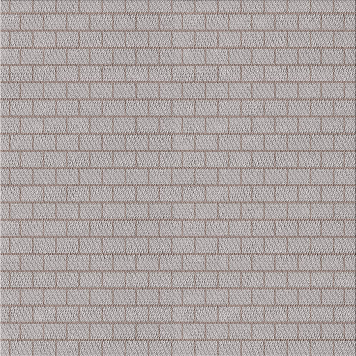 Square Patterned Gray Novelty Rug, pat627