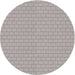 Square Machine Washable Transitional Grey Gray Rug, wshpat627