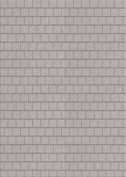 Patterned Gray Novelty Rug, pat627