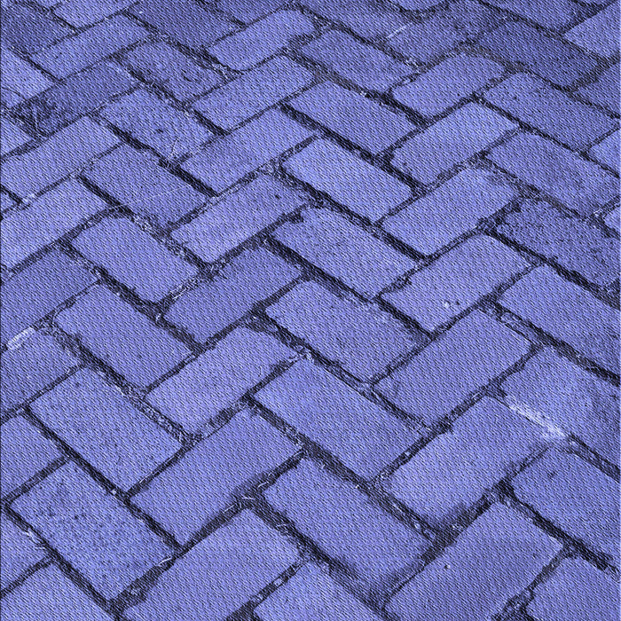 Patterned Light Slate Blue Rug, pat628blu