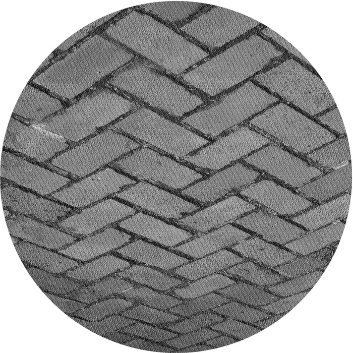 Square Machine Washable Transitional Gray Rug in a Living Room, wshpat628gry