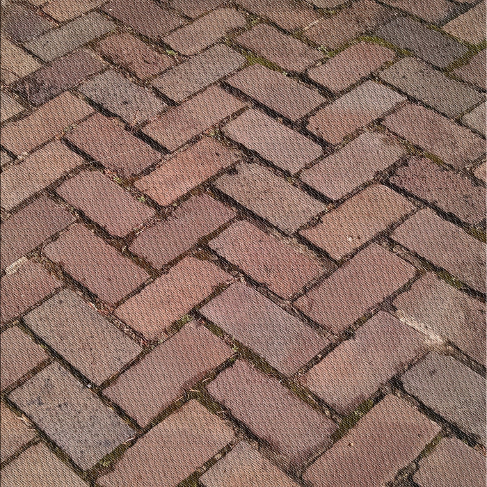 Patterned Light Copper Gold Novelty Rug, pat628