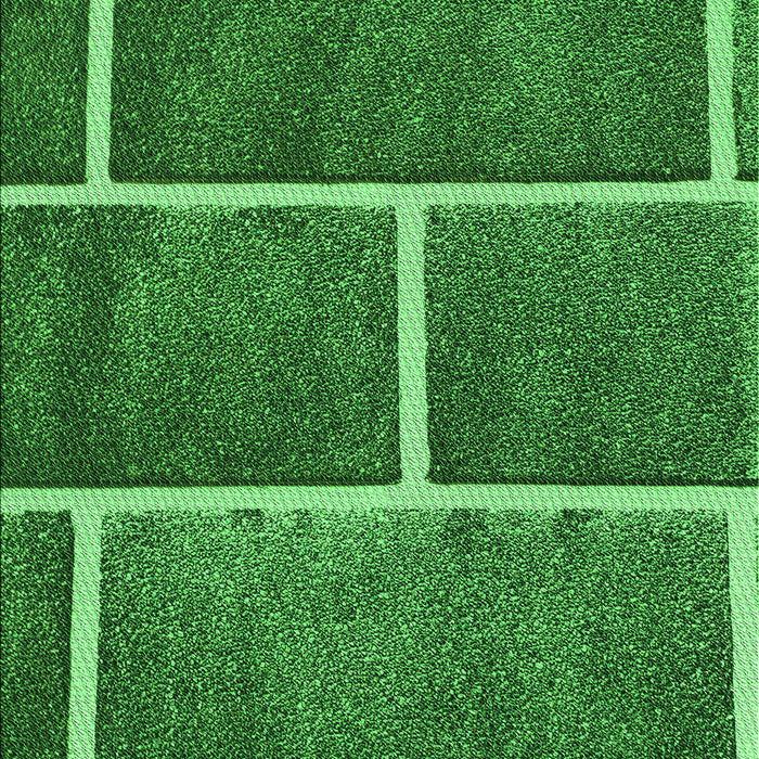 Patterned Deep Emerald Green Rug, pat629grn