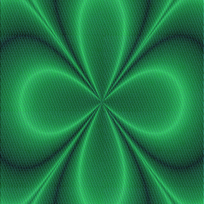 Square Patterned Deep Emerald Green Rug in a Living Room, pat63lblu