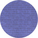 Square Patterned Light Slate Blue Rug, pat630blu
