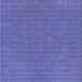 Round Machine Washable Transitional Light Slate Blue Rug, wshpat630blu