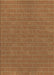 Patterned Orange Rug, pat630brn