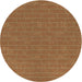 Square Patterned Orange Rug, pat630brn
