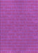 Machine Washable Transitional Magenta Pink Rug, wshpat630pur
