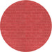 Square Patterned Red Rug, pat630rd