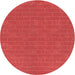 Square Machine Washable Transitional Red Rug in a Living Room, wshpat630rd