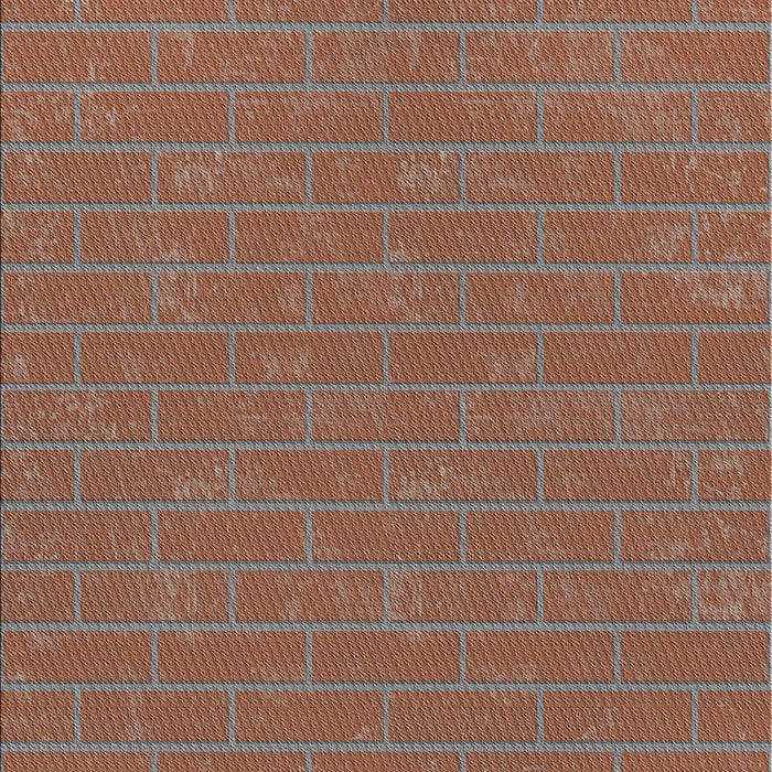 Patterned Dark Sienna Brown Novelty Rug, pat630