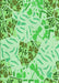 Patterned Jade Green Rug, pat632grn
